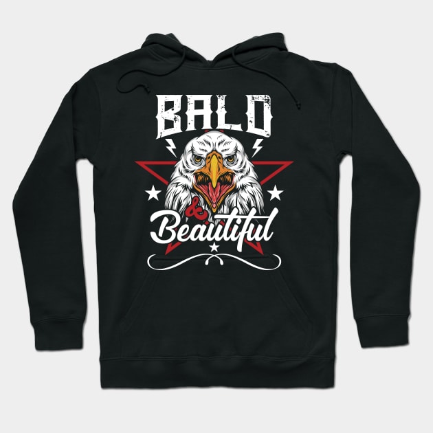 Bald & Beautiful Hoodie by whantz1165